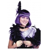 Boa Glitter Feather White